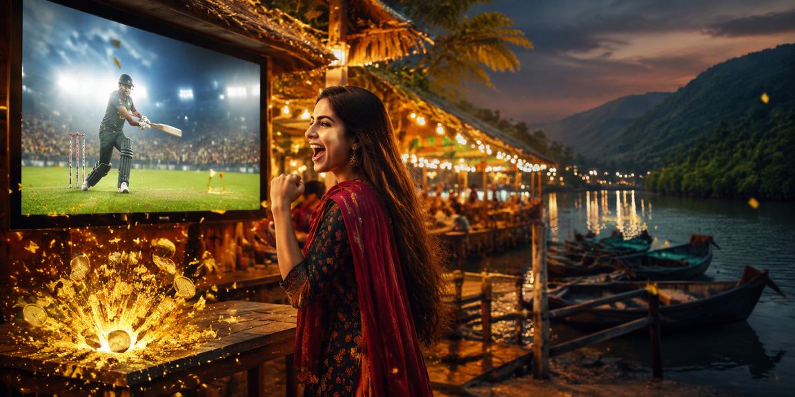 সুন্দরবনের ক্রিকেট বেটিং রাতের বাজার উচ্ছ্বাসে ভরা